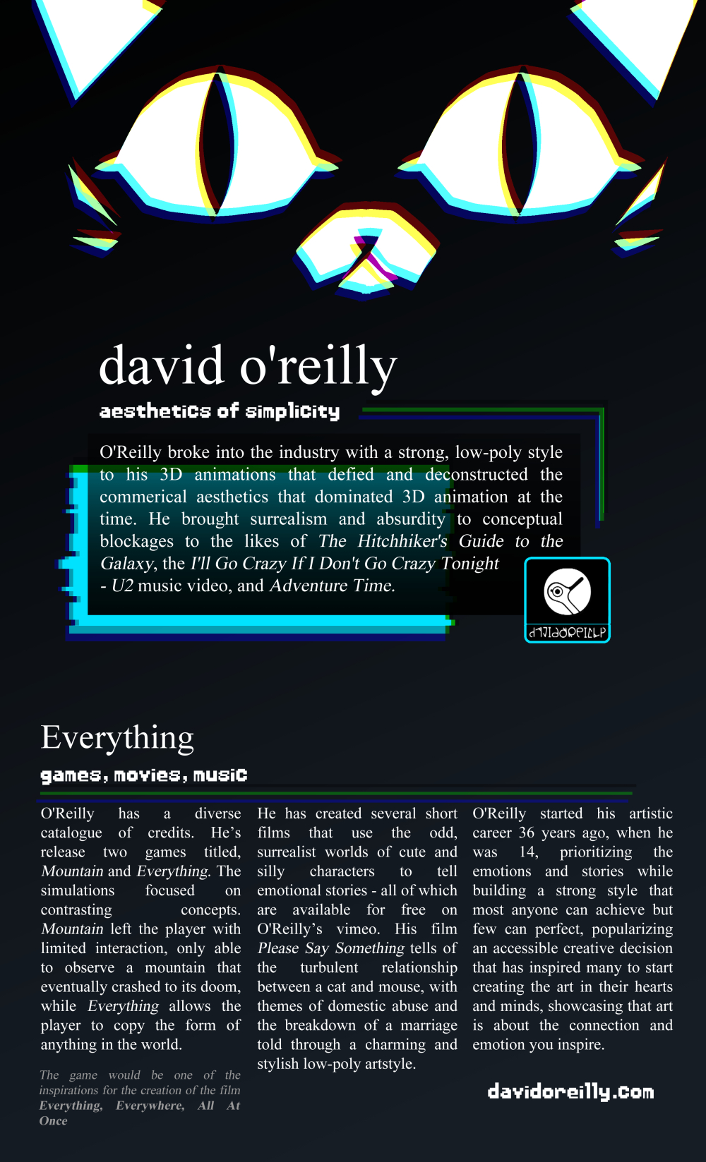 David  O’Reilly Poster